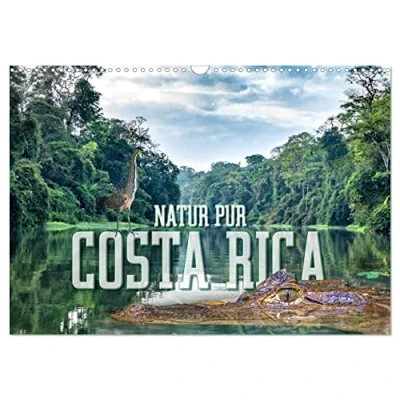 Abbildung von Natur pur, Costa Rica (Wandkalender 2025 DIN A3 quer), CALVENDO Monatskalender