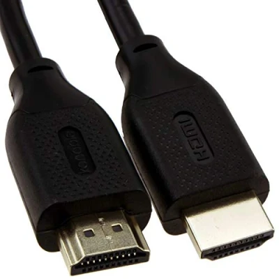 Abbildung von HDMI Kabel 2,0 Hoch Geschwindigkeit Anschlusskabel Für LED/OLED/QLED TV 4K HDR Ethernet Vergoldeten 1 m [1 Meter/1m]