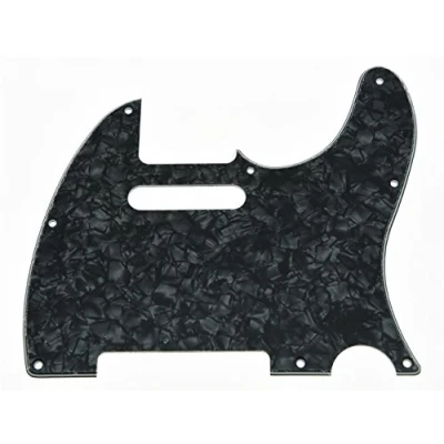 Abbildung von KAISH Black Pearl Pickguard für Fender Telecaster