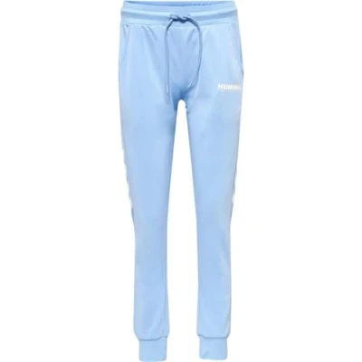 Abbildung von Hummel Legacy POLY Regular Jogginghose, Damen, Größe: XL, Placid blue