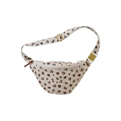 Abbildung von VERTBAUDET Damen Bauchtasche hellbeige leoprint