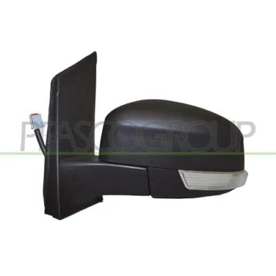 Abbildung von Außenspiegel Prasco FD4267304P Premium links schwarz elektrisch beheizbar, inneneinstellbar FORD: FOCUS 2 Kombi, Schrägheck, Cabriolet