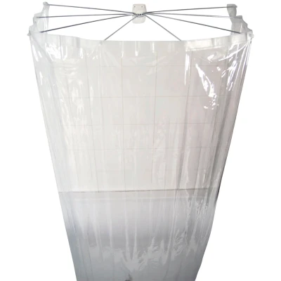 Abbildung von Ridder Duschschirm &quot;Brillant&quot;, ca. 210 x 170 cm