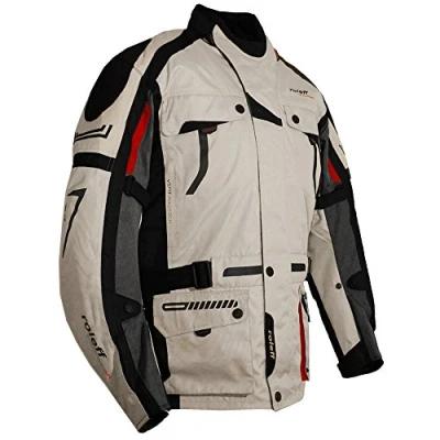 Abbildung von roleff Motorradjacke &quot;CHICAGO&quot;, Mit Sicherheitsstreifen