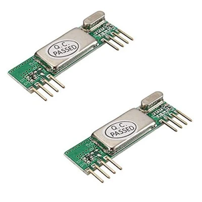 Abbildung von iHaospace 2 Pcs RXB6 433Mhz Superheterodyne Wireless Receiver Module for Arduino/ARM/AVR