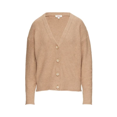 Abbildung von s.Oliver Strickjacke mit V Ausschnitt und Knopfleiste