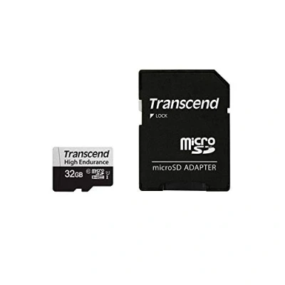 Abbildung von Transcend 32GB High Endurance microSDXC 350V Speicherkarte UHS I, C10, U3, Full HD TS32GUSD350V