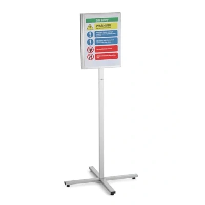 Abbildung von Durable Gulvbrochureholder INFO STAND OUTDOOR A3 638 mm x 1420