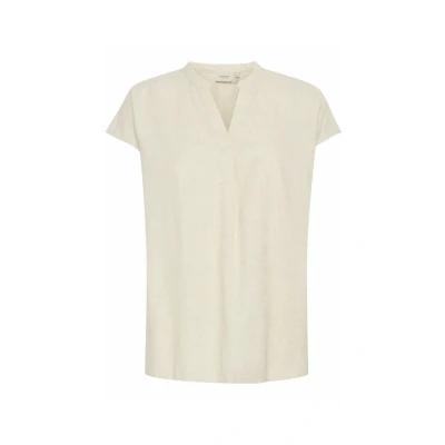 Abbildung von Fransa JUNA Bluse, Damen, Größe: Small, Birch melange
