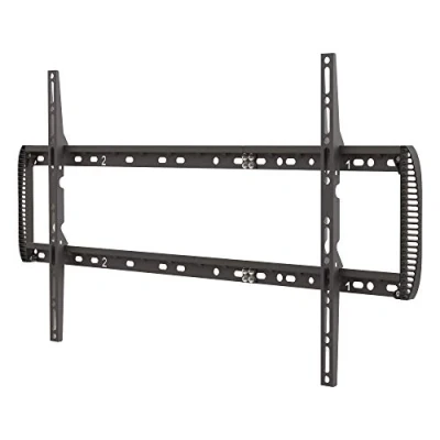 Abbildung von Barkan TV Wandhalterung, 13 90 Zoll Feste flach &amp; Curved Fernseher Halterung, hält bis 60Kg, patentiert automatische Sperre, Ausziehbare Wandplatte 3 in 1, Max. VESA 600x400