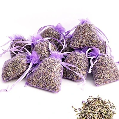 Abbildung von OLILLY Ernte 2024 12 x Lavendelsäckchen mit Lavendel aus der Provence 120 g (Violett, Säckchen)