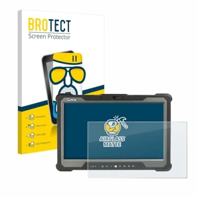 Abbildung von BROTECT Entspiegelungs Schutzglas für Getac A140 Schutz Folie Panzerfolie Glas Matt [Extrem Kratzfest 9H, Anti Reflex, Fingerprint]