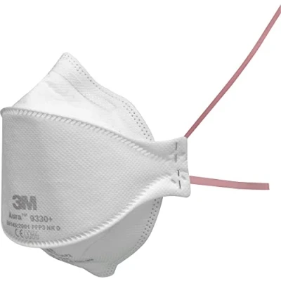 Abbildung von 3M 9330+ Feinstaubmaske ohne Ventil FFP3 20 St. DIN EN 149:2001 + A1:2009 (9330+)
