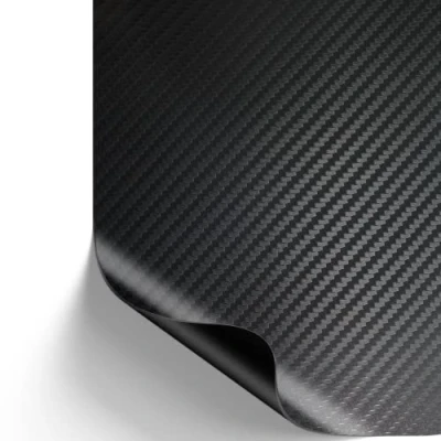 Abbildung von SA ROCA® 23,55/m² Auto Folie 3D Carbon matt I außen &amp; Innenraum Car Wrapping Selbstklebend mit Lufkanälen für blasenfreie Folierung Schutzfolie (3D Carbon, 100 x 152cm)