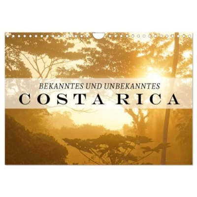 Abbildung von Bekanntes und Unbekanntes Costa Rica (Wandkalender 2025 DIN A4 quer), CALVENDO Monatskalender