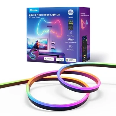 Abbildung von Govee Neon Strip Light 4 Meter Black Matter Ready