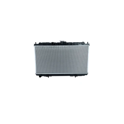 Abbildung von NRF 53427 Kühler, Motorkühlung Aluminium 692 360 16 Kühlrippen gelötet NISSAN: Almera II Schrägheck