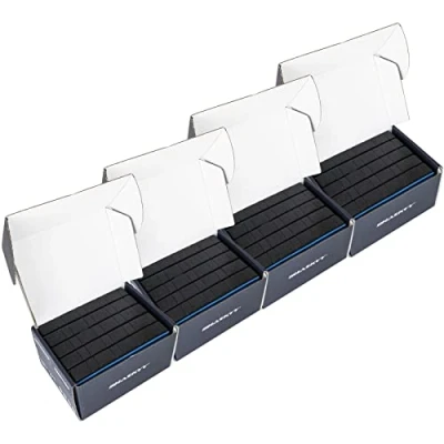 Abbildung von 4x 6KG 24KG SCHWARZ Auswuchtgewichte 5g*4+10g*4 Klebegewichte Kleberiegel Riegel