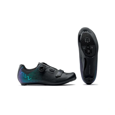 Abbildung von Northwave Strom Carbon 2 Herren Fahrradschuhe (Schwarz 42 EU)