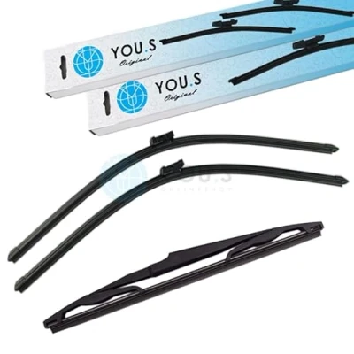 Abbildung von YOU.S SCHEIBENWISCHER SET VORNE + HINTEN 650 300 mm (3 Stück)