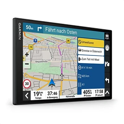 Abbildung von Garmin DriveSmart 86 MT D Amazon Alexa Navigationsgerät mit Built in, riesigem 8 Zoll (20,3 cm) HD Display, 3D Europakarten Umweltzonen, Verkehrsinfos in Echtzeit via Digital Traffic