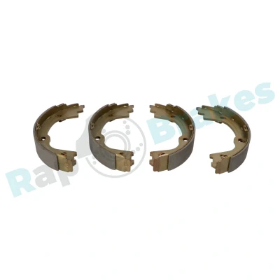 Abbildung von RAP BRAKES R S0434 Handbremsbeläge Hinterachse MITSUBISHI: Pajero IV (V80) 3.5 V6 4WD, 3.2 DI D 3.0 3.8 V6, 2006