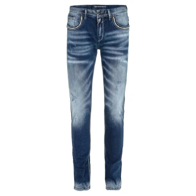 Abbildung von Cipo &amp; Baxx Jeans Straight Leg, Herren, Größe: 29x32, Blue