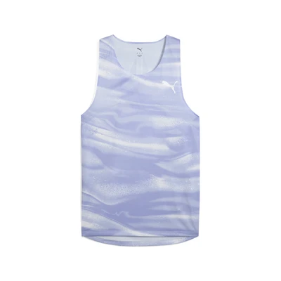 Abbildung von Puma Raceday Ultraspun Graphic Singlet Top, Herren, Größe: XL, Cool weather