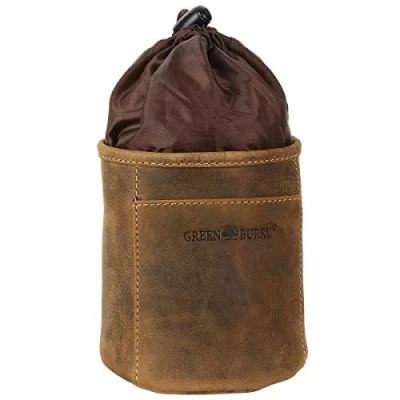 Abbildung von Greenburry Brustbeutel Vintage Leder Leckerlibeutel Futtertasche Futterbeutel 1601 25