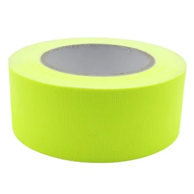 Abbildung von UV FLOOR Gaffer Fluoreszierende gelb Aufkleber Premium Qualität Neon Zubehör Party Dekorativer Klebestreifen 50mm x 25m