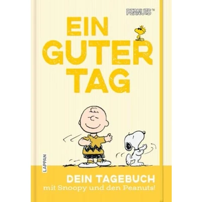 Abbildung von Peanuts Geschenkbuch: Ein guter Tag: Dein Tagebuch Mit Snoopy und den Peanuts! Achtsamkeitstagebuch Charlie Brown seinen Freunden für Erwachsene Lesebändchen Gummiband
