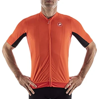 Abbildung von CASTELLI Herren VANTAGGIO Jersey T Shirt, Fiery Red/Black, XXL