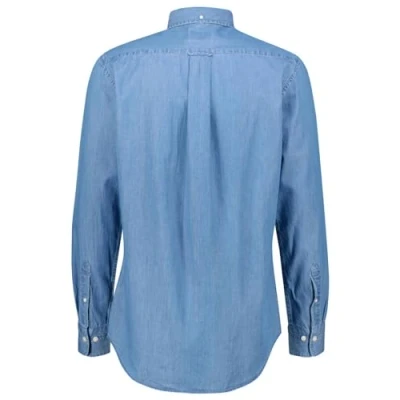 Abbildung von GANT Regular FIT Hemd, Herren, Größe: Large, Semi light blue