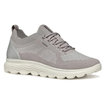 Abbildung von Geox Sneaker low, Damen, Größe: 39, Grau Schuhe