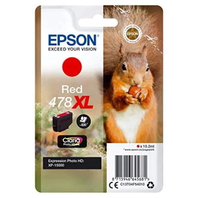 Abbildung von Epson 478XL (C13T04F54010) Rot Druckerpatrone Hohe Kapazität