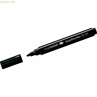 Abbildung von 10 x Legamaster Boardmarker mini TZ 111 schwarz
