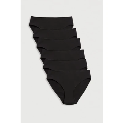 Abbildung von YSABEL MORA Midislip &quot;BASIC COLLECTION COTTON&quot;, (6er Pack), mit hauchzarten Materialien gefertigt