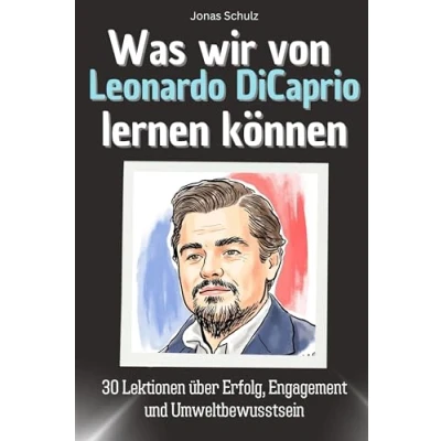 Abbildung von Was wir von Leonardo DiCaprio lernen können Das perfekte Geschenk für Weihnachten und Geburtstag Männer, Frauen Teenager: 30 Lektionen über Erfolg, Engagement Umweltbewusstsein