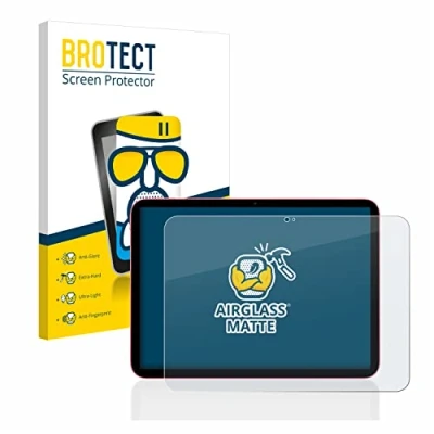 Abbildung von BROTECT Entspiegelungs Schutzglas für Apple iPad 10.9&quot; 2022 WiFi (10. Gen.) Schutz Folie Panzerfolie Glas Matt [Kratzfest 9H, Anti Reflex]