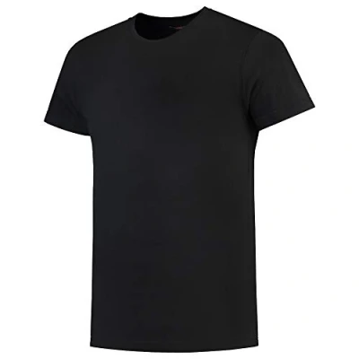 Abbildung von Tricorp 101004 Casual Fitted T Shirt, 100% Gekämmte Baumwolle, 160g/m², Schwarz, Größe M