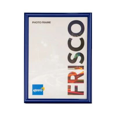 Abbildung von Kenro Frisco Serie Bilderrahmen Blau, 15x20 cm mit Glas, Freistehend oder zur Wandaufhängung FR1520UE