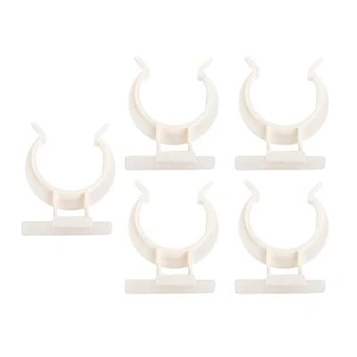 Abbildung von SO TECH® Möbelfuß Sockelfuß Höhe 110 mm Stellfuß verstellbar, (10 St), Befestigungsclips