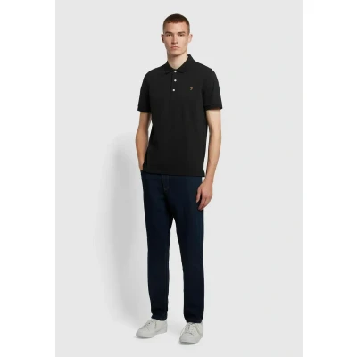 Abbildung von Farah Blanes Poloshirt, Herren, Größe: XL, Black