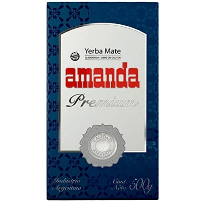 Abbildung von Amanda Yerba Mate Tee Premium 0.5kg aus Argentinien Detox und Energie Getränk