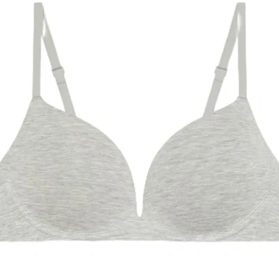 Abbildung von Calvin Klein Underwear Plunge ICON Pushup BH, Damen, Größe: 75A, Grey heather