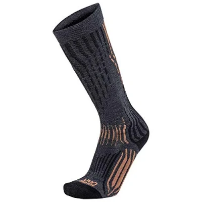Abbildung von UYN Damen Ski Cashmere Socken, Grey Stone/Copper, 35/36