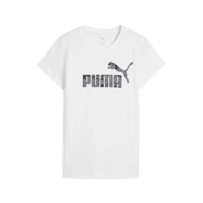 Abbildung von Puma ESS NATURE 2.0 T Shirt Damen Mit Print White Größe: L
