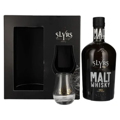 Abbildung von Slyrs Bavarian Malt Whisky 40% Vol. 0,7l in Geschenkbox mit Glas