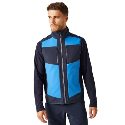 Abbildung von Regatta Herren Men&#039;s E volve 2 Layer Softshell Isolierte Bodywarmer, blau/Marineblau, XL
