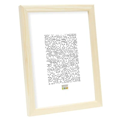 Abbildung von Deknudt Rahmen S41Jh1 15.0X20.0 Naturfarbe, Schmale Leisteaus Holz